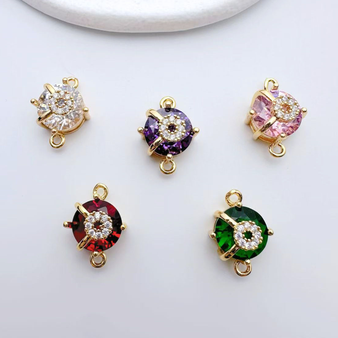 Vintage Fashion Rings - 10pcs/ Bag Vintage Copper Plated 18K