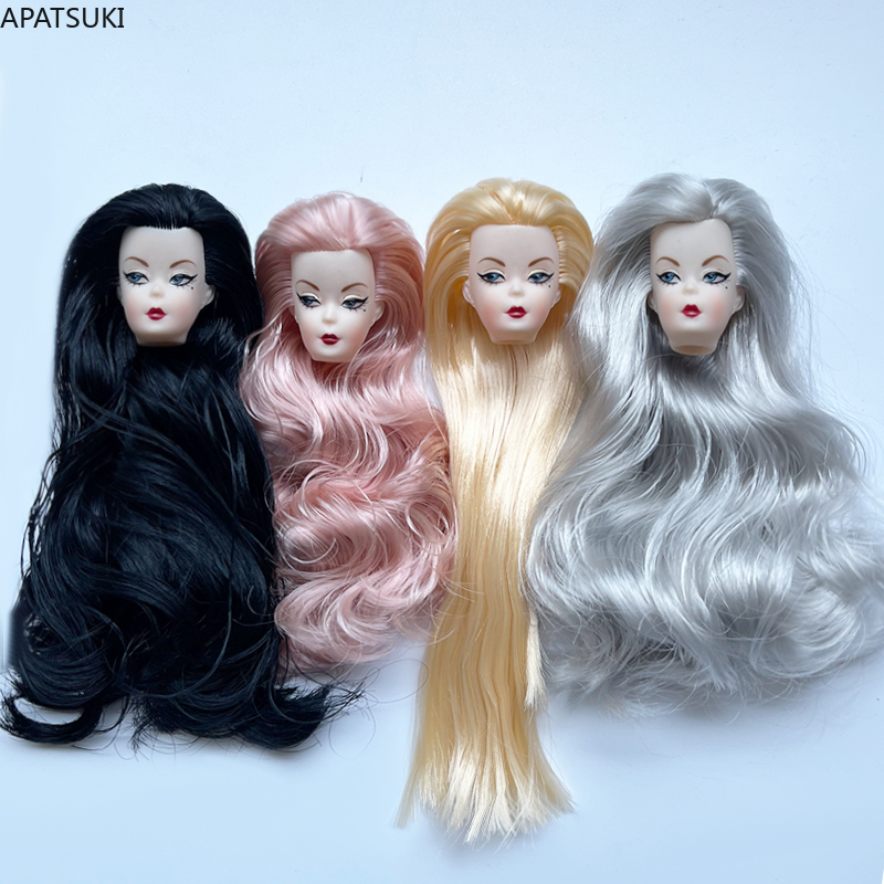 Vintage Fashion Doll - Blue Eye Wavy Curls Hair Doll