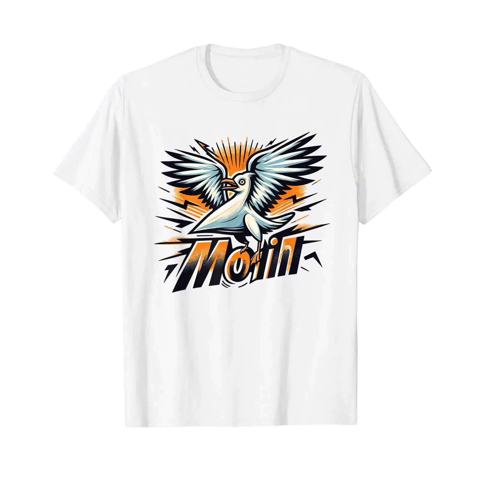 Vintage Fashion Hamburg - T Shirt Moin Seagull Sayings Nordic