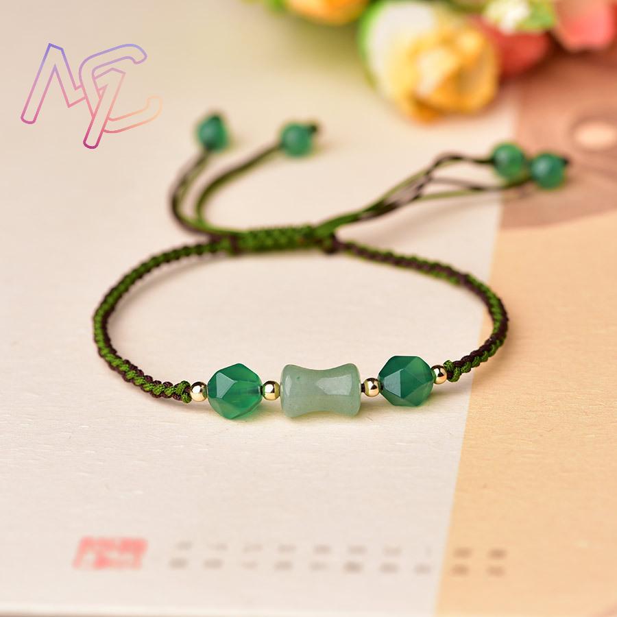 Green Natural Jade Beads Brace - đánh giá và giá Vintage Women Fashion