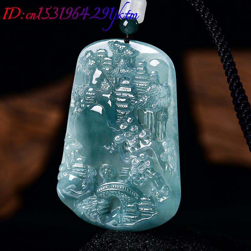 Natural Burmese Jadeite Scener - đánh giá và giá Vintage Women Fashion