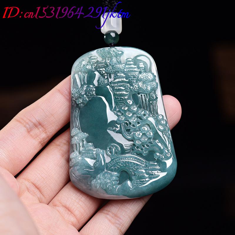 Natural Burmese Jadeite Scener - đánh giá và giá Vintage Women Fashion