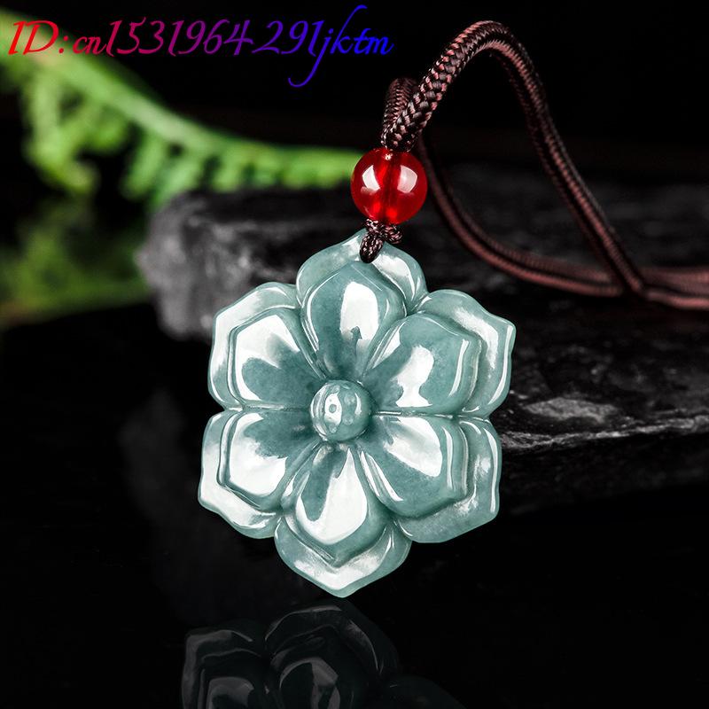 Burmese Jadeite Flower Pendant - đánh giá và giá Vintage Fashion