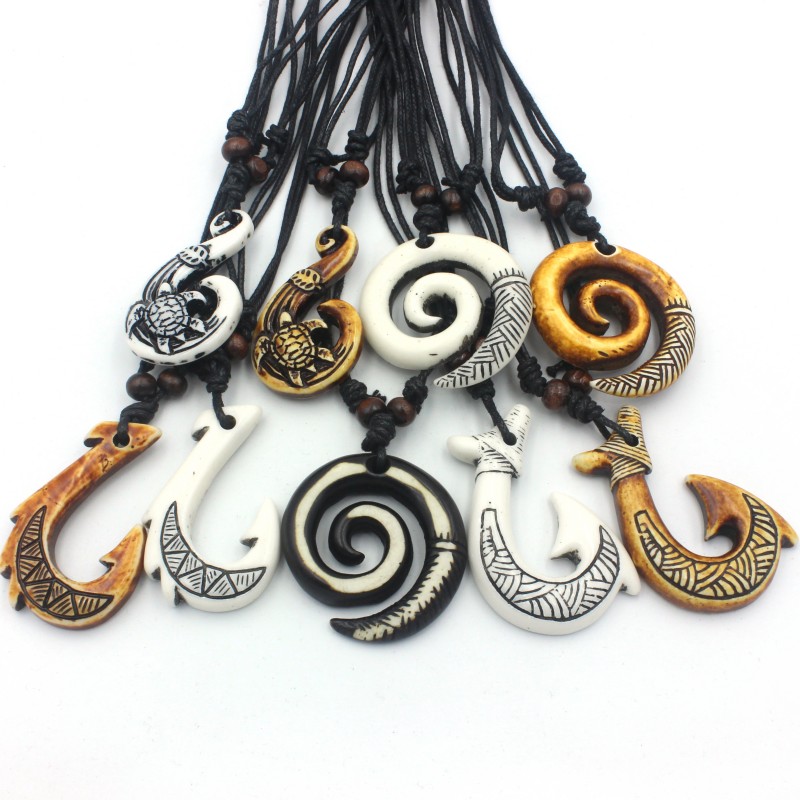 12pcs/Lot Imitation Bone Carve - đánh giá và giá Vintage Fashion Nz