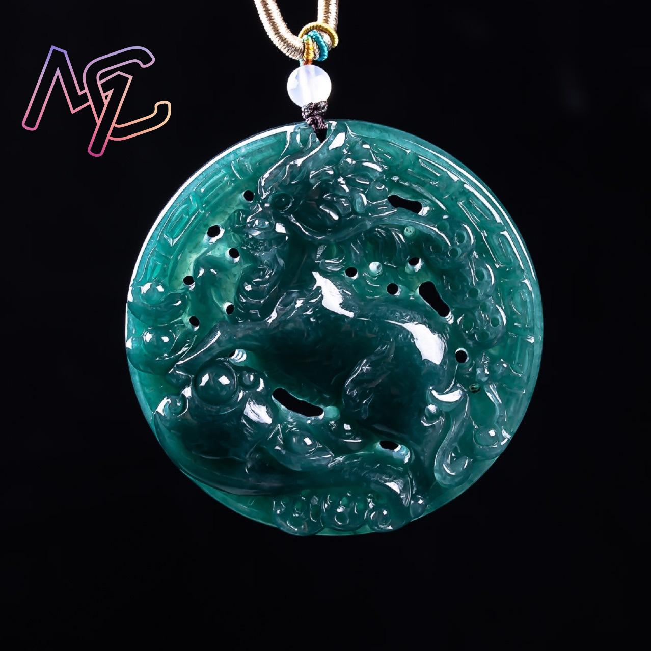 Myanmar Jadeite Dragon Pendant - đánh giá và giá Vintage Fashion