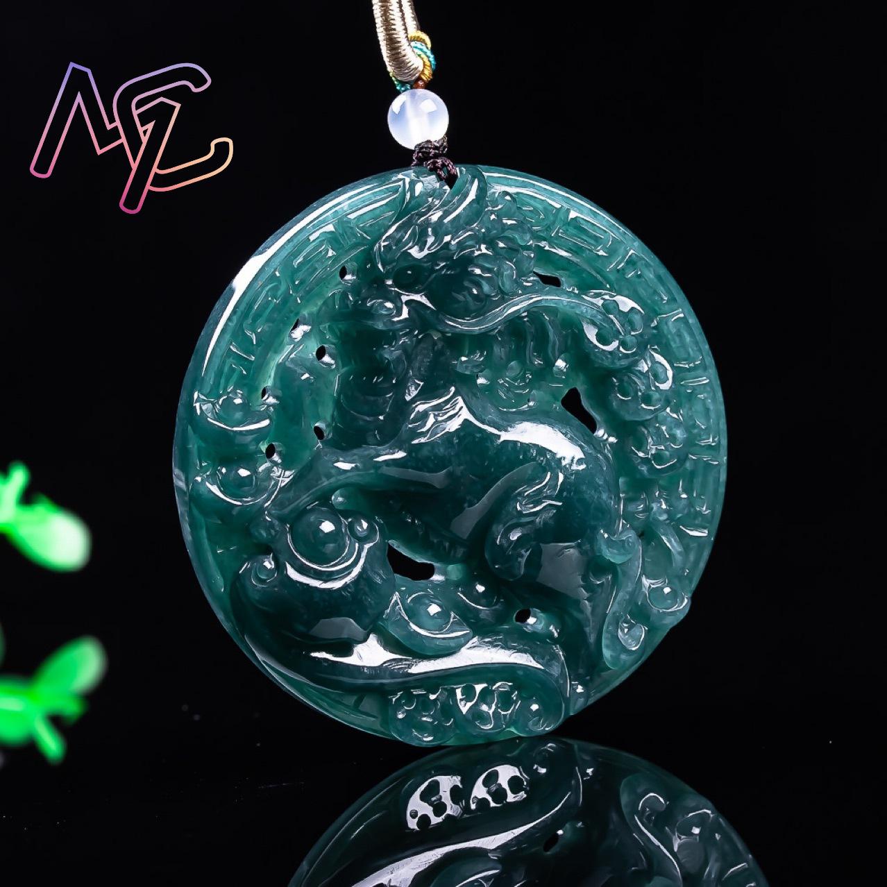 Myanmar Jadeite Dragon Pendant - đánh giá và giá Vintage Fashion