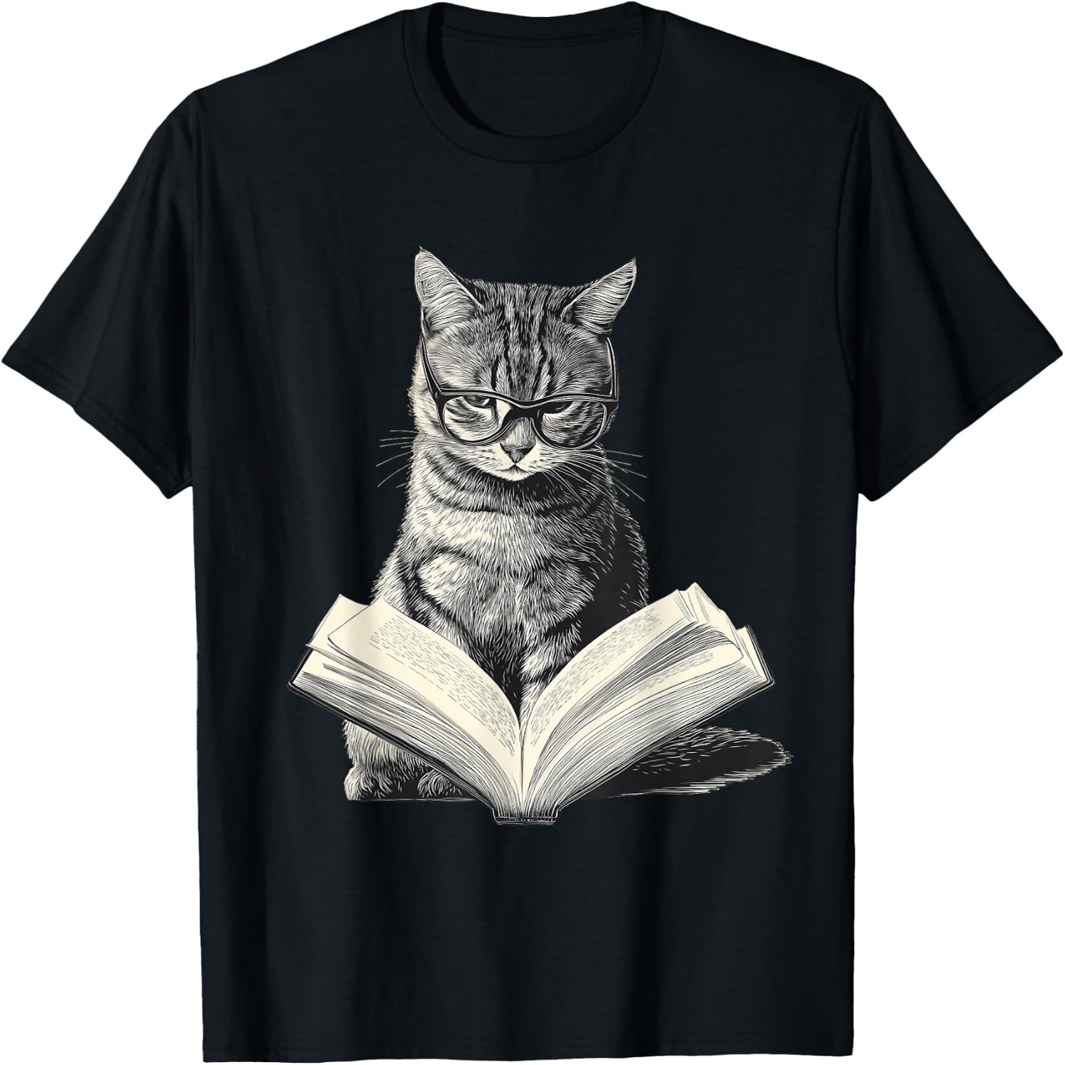 Bookish Cat With Glasses Readi - đánh giá và giá Vintage Fashion Books