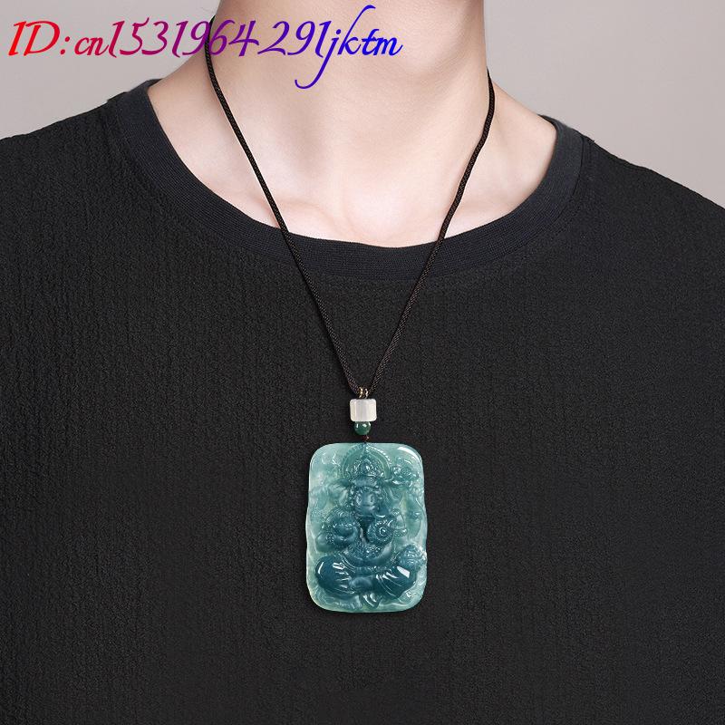 Myanmar Jadeite Ganesha Pendan - đánh giá và giá Vintage Women Fashion