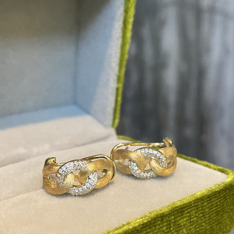 Aazuo 18K Yellow Gold Real Dia - đánh giá và giá Vintage Fashion Rings