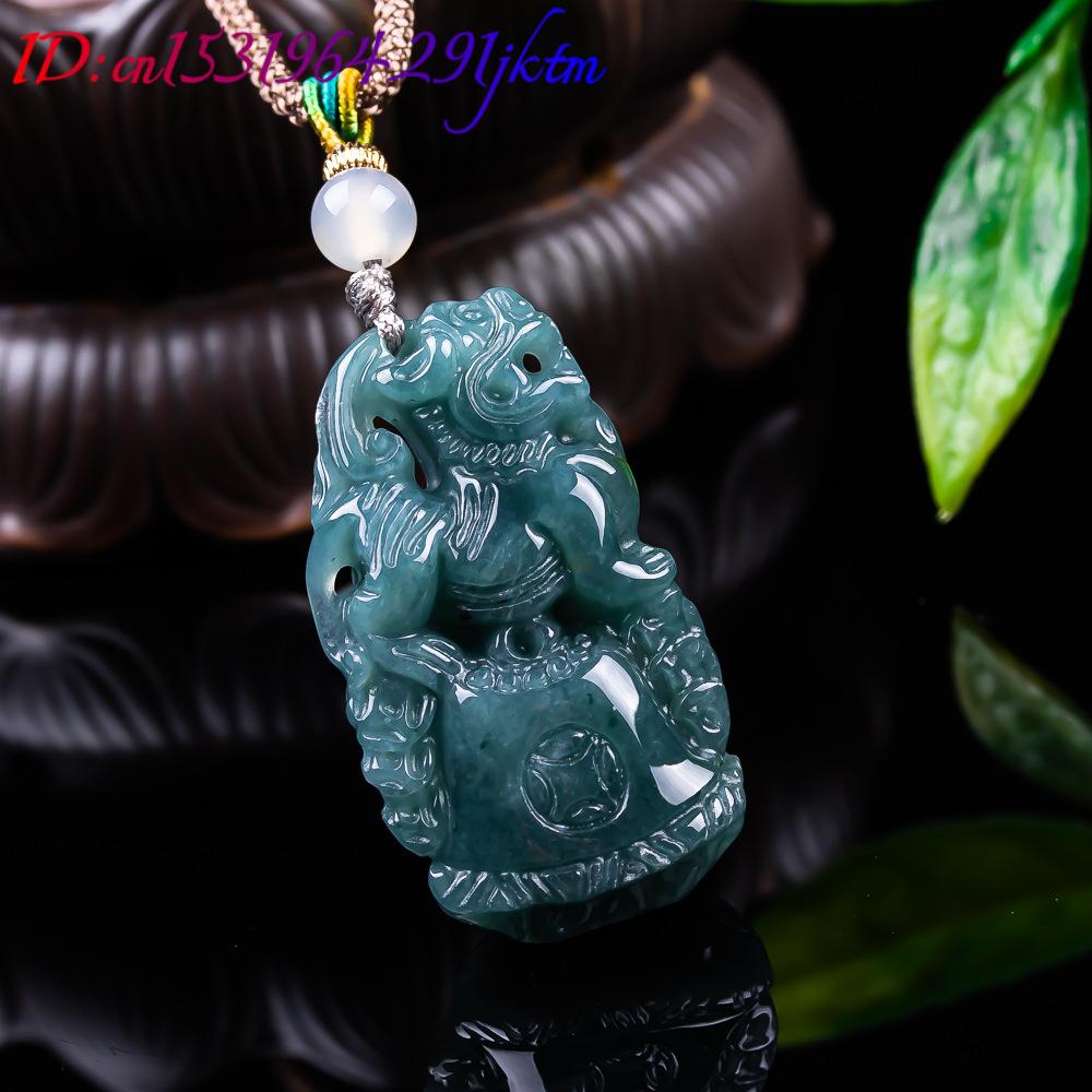 Burmese Jadeite Pixiu Pendant  - đánh giá và giá Vintage Women Fashion