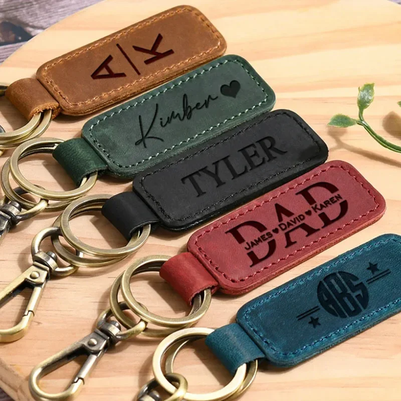 Laser Custom Logo Leather Keyc - đánh giá và giá Vintage Fashion Rings