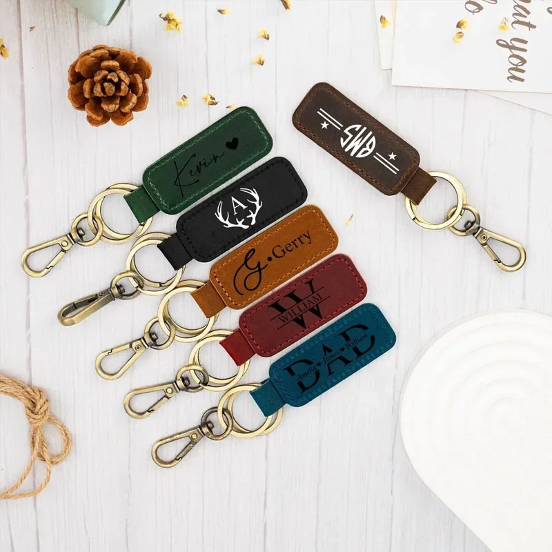 Laser Custom Logo Leather Keyc - đánh giá và giá Vintage Fashion Rings