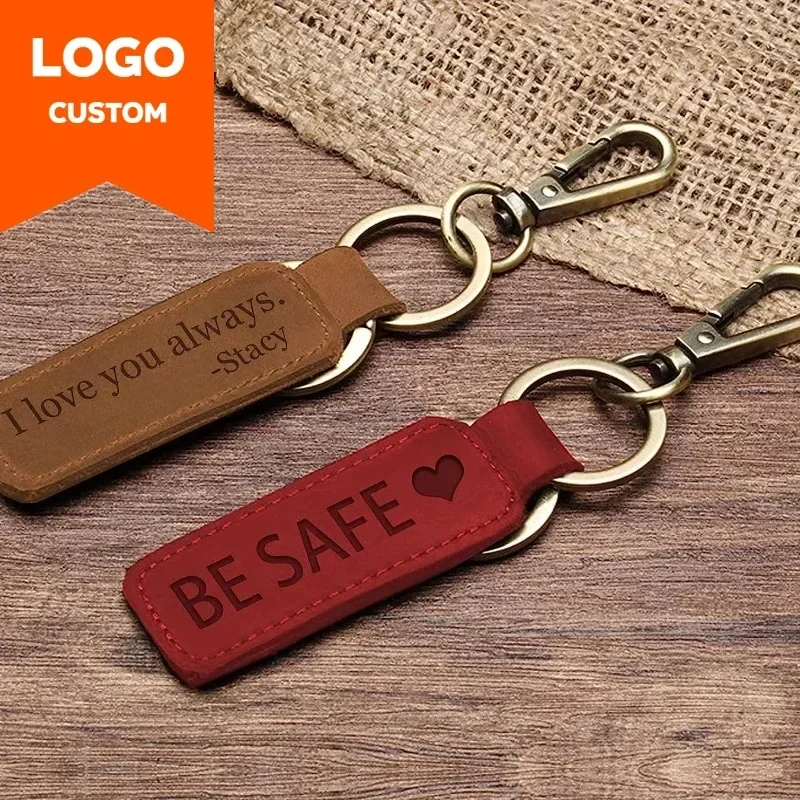 Laser Custom Logo Leather Keyc - đánh giá và giá Vintage Fashion Rings