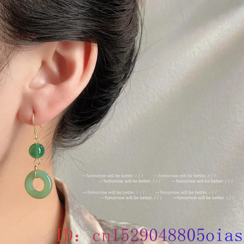 Green Real Jade Ring Earrings  - đánh giá và giá Vintage Fashion Rings