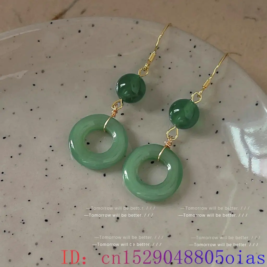 Green Real Jade Ring Earrings  - đánh giá và giá Vintage Fashion Rings