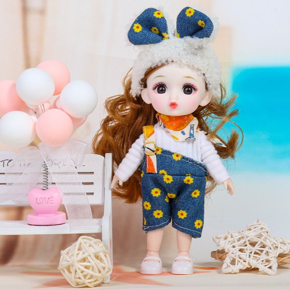 Full Set Doll Big Eyes 16cm BJ - đánh giá và giá Vintage Fashion Doll