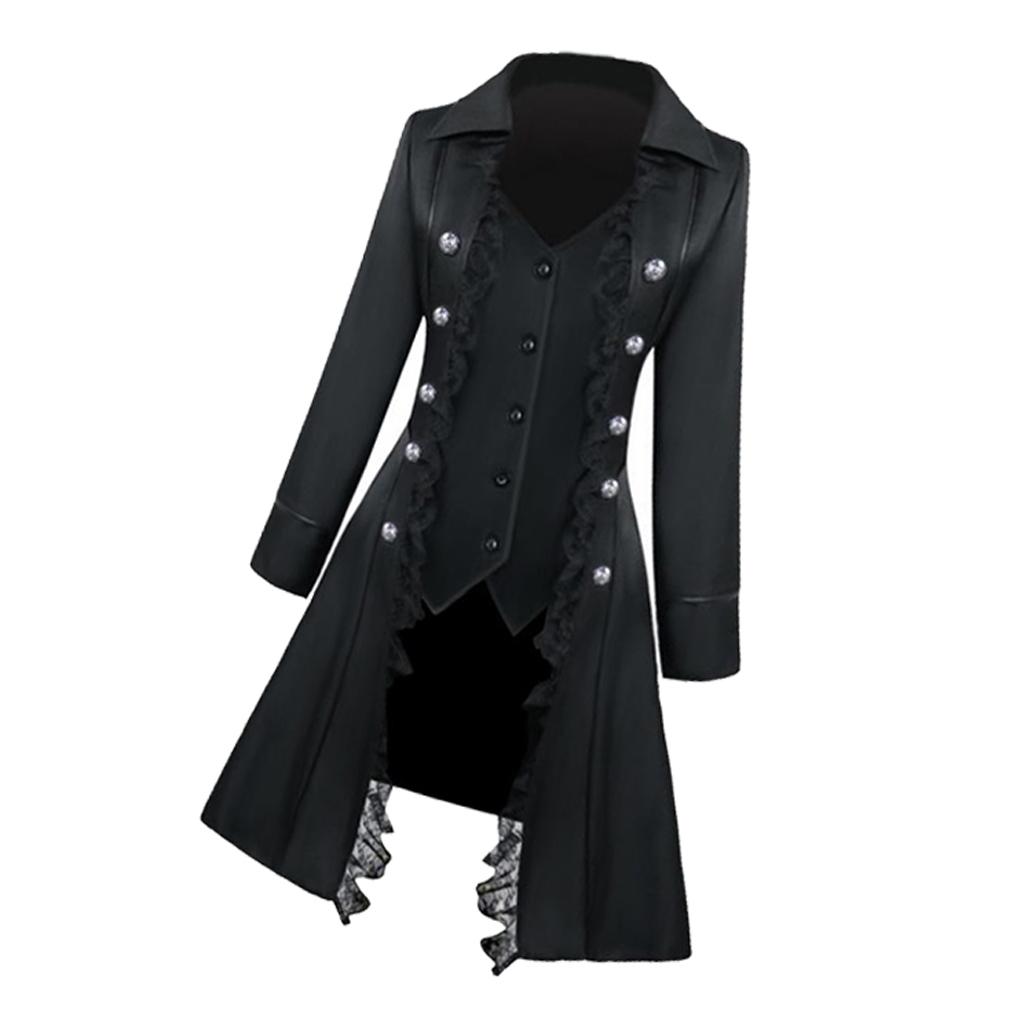 Womens Steampunk Long Jacket G - đánh giá và giá Vintage Fashion Events