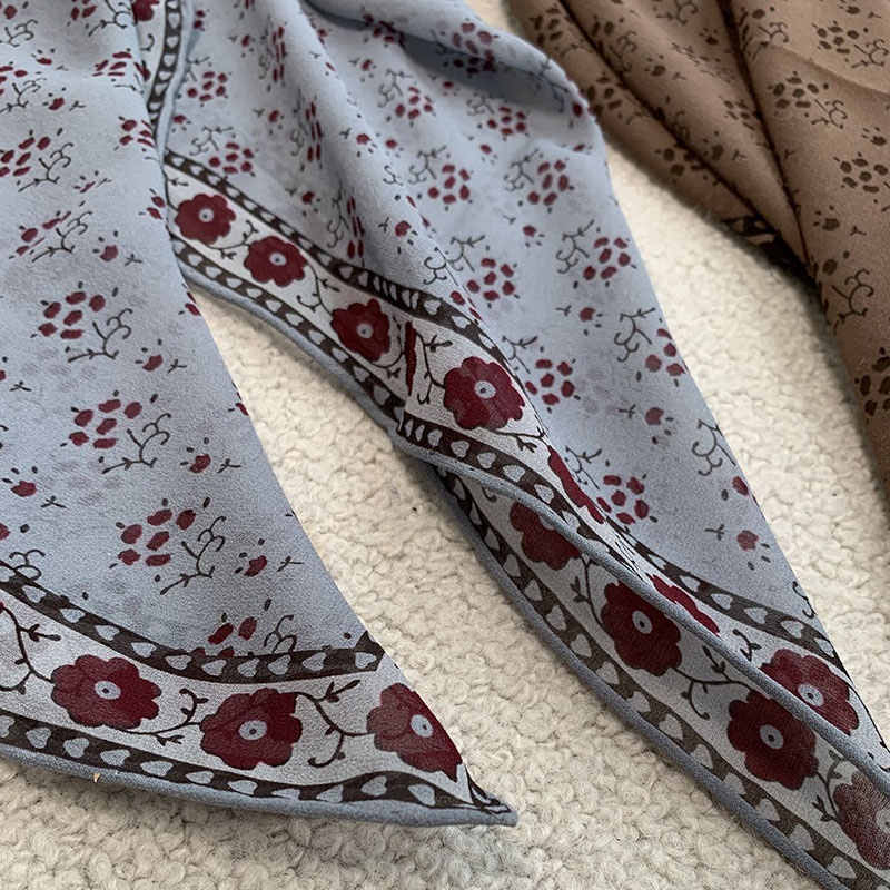 100% Silk Bandana Scarf Necker - đánh giá và giá Vintage Fashion Rings