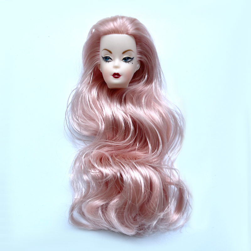 Blue Eye Wavy Curls Hair Doll  - đánh giá và giá Vintage Fashion Doll