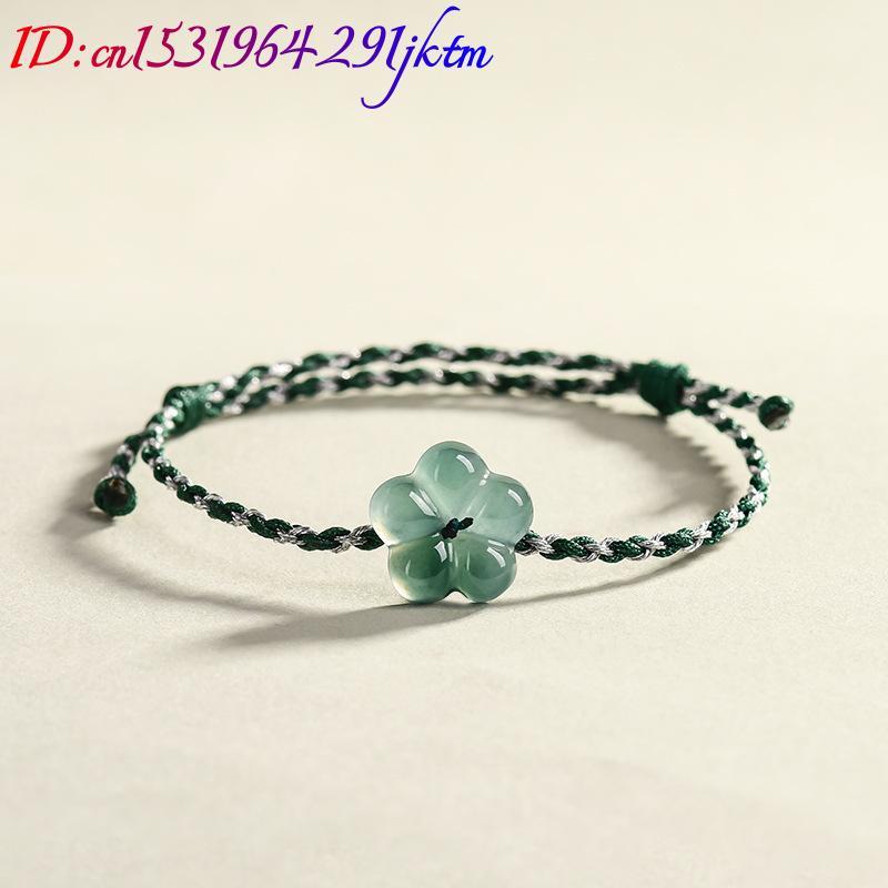 Burmese Jadeite Flower Bracele - đánh giá và giá Vintage Women Fashion