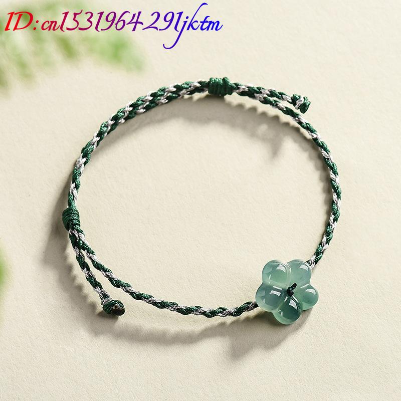 Burmese Jadeite Flower Bracele - đánh giá và giá Vintage Women Fashion