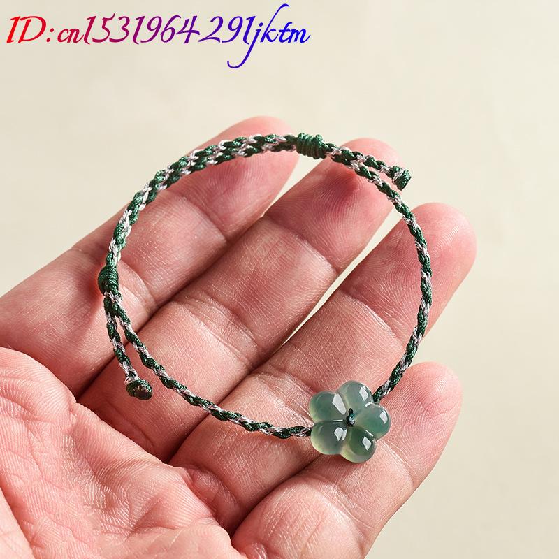 Burmese Jadeite Flower Bracele - đánh giá và giá Vintage Women Fashion