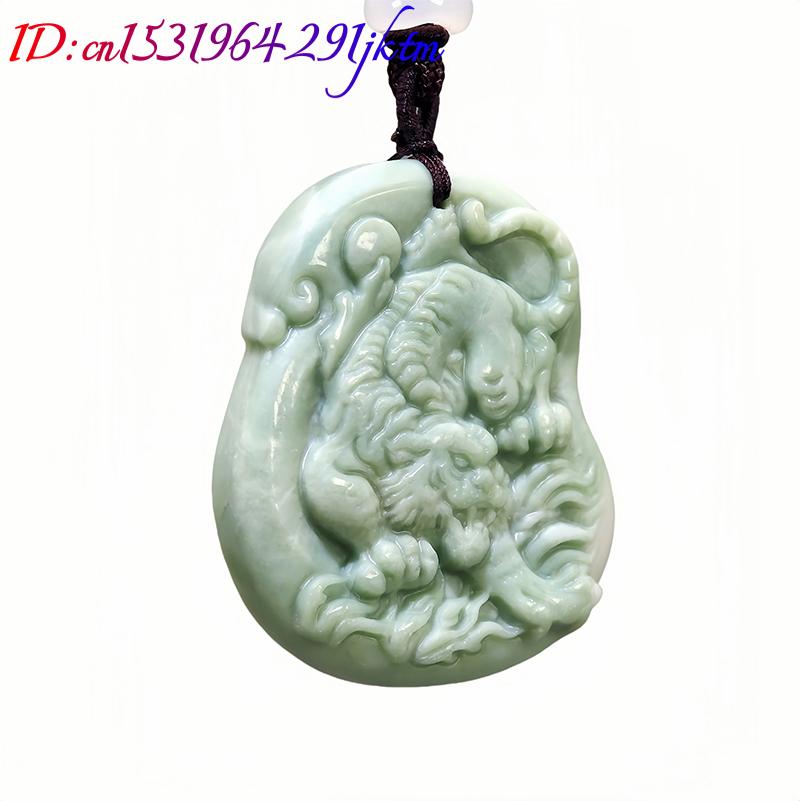 Green Natural Real Jade Tiger  - đánh giá và giá Vintage Women Fashion