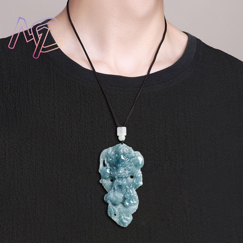 Myanmar Jadeite Dragon Pendant - đánh giá và giá Vintage Fashion