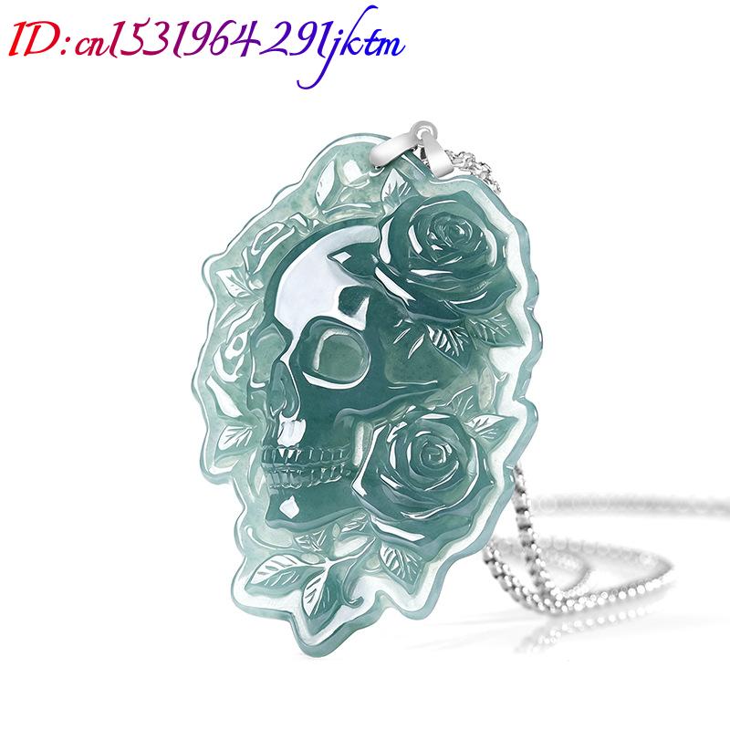 Natural Burmese Jadeite Skull  - đánh giá và giá Vintage Women Fashion