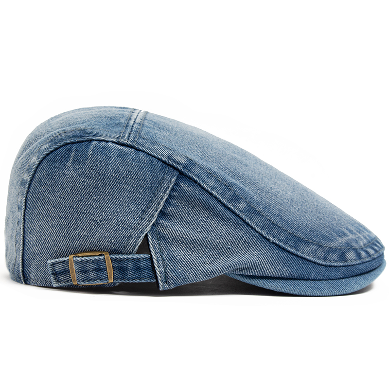New Denim Cotton Beret Men Vin - đánh giá và giá Vintage Fashion Nz